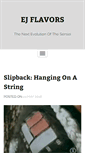 Mobile Screenshot of ejflavors.com